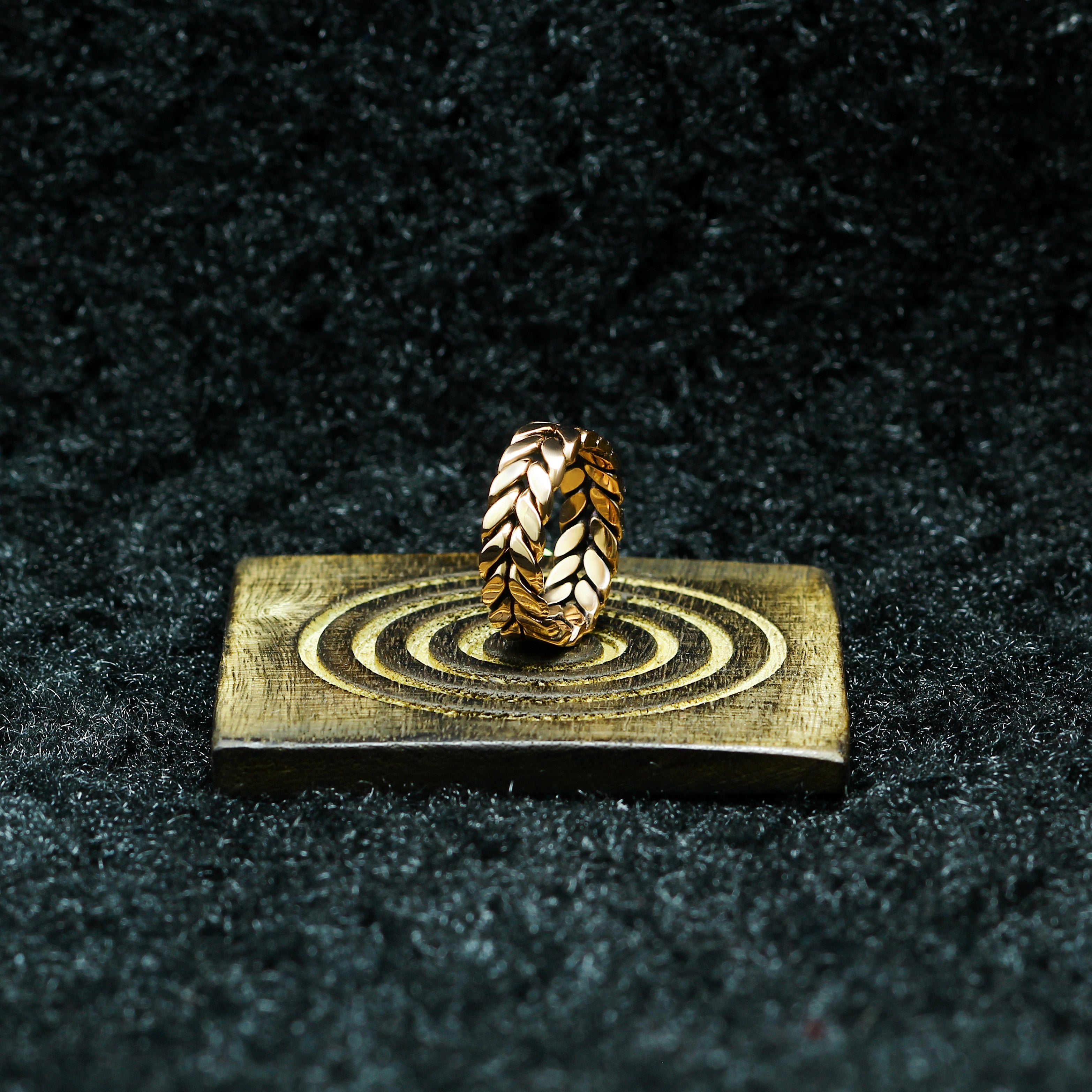 Pure Copper Braided Twist Eternity Natural Healing HandCrafted Ring Gift Jewelry for Men and Women