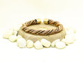 Braided Pure Copper Oxidized Heavy Handmade Cuff Bracelet Gift Jewelry Approx 90+gram