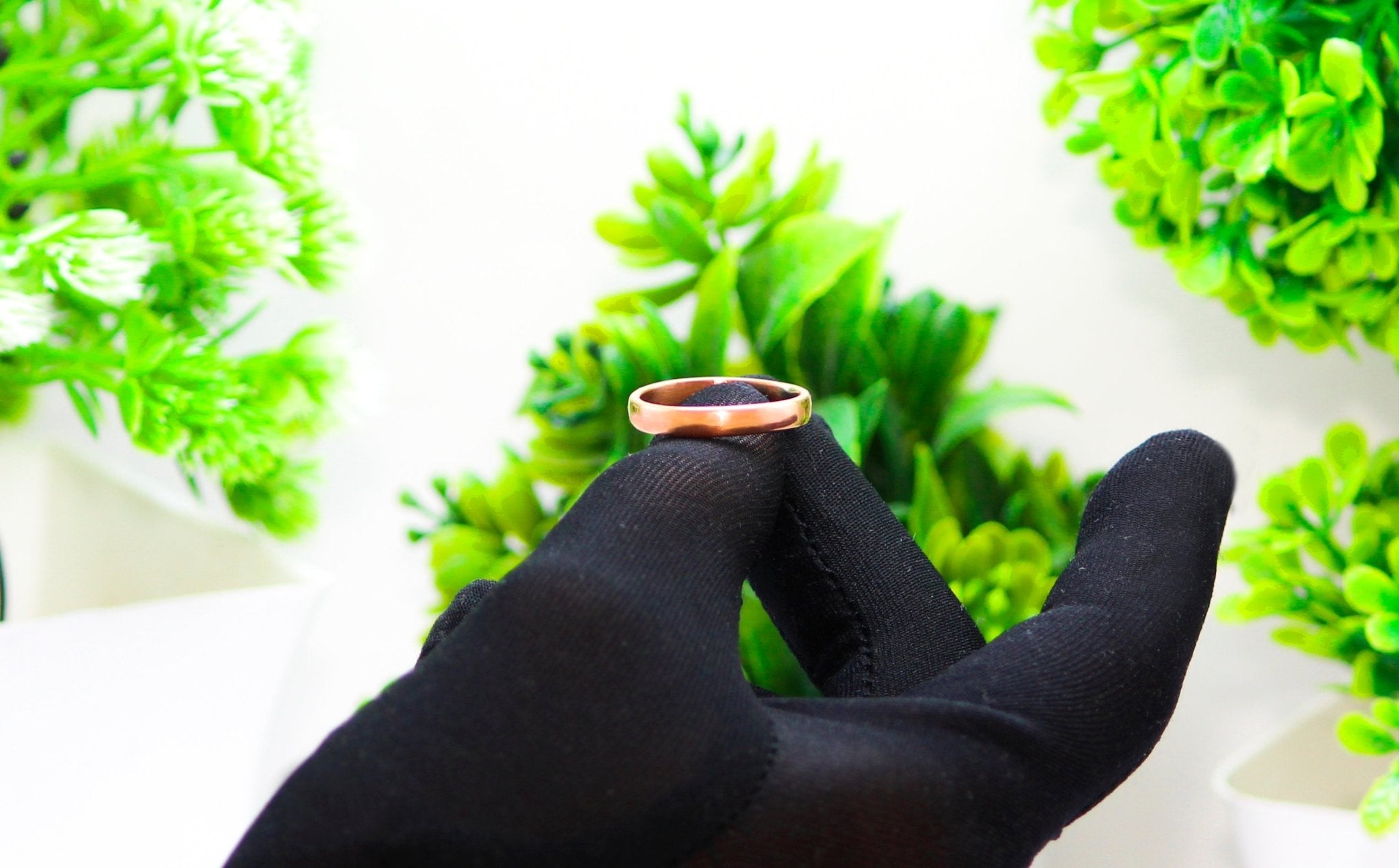 Pure Copper Handmade Natural Healing Classic Band Ring Ethnic Gift Jewelry for Men and Women - Krishnaa Jewels - Pure Copper Handmade Natural Healing Classic Band Ring Ethnic Gift Jewelry for Men and Women -