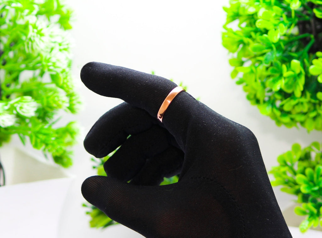 Pure Copper Handmade Natural Healing Classic Band Ring Ethnic Gift Jewelry for Men and Women - Krishnaa Jewels - Pure Copper Handmade Natural Healing Classic Band Ring Ethnic Gift Jewelry for Men and Women -