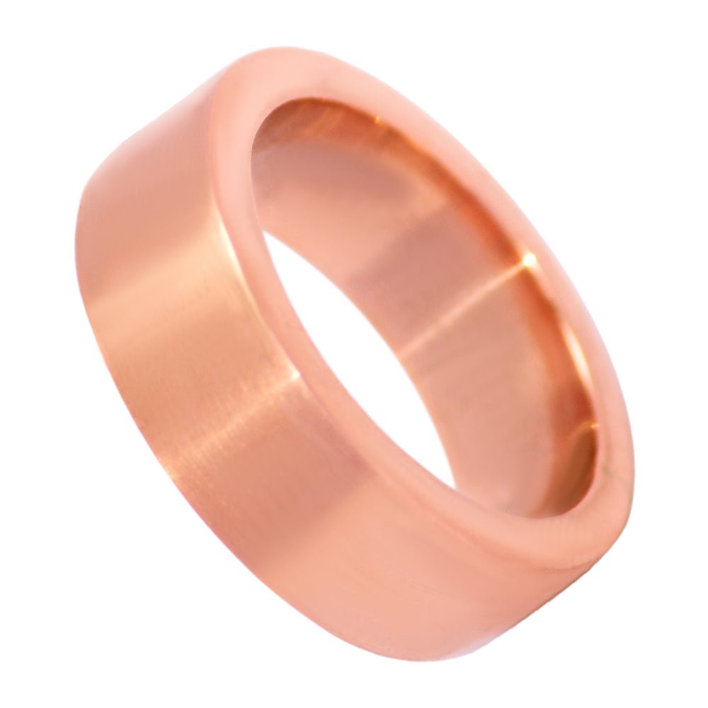 Pure Copper Handmade 2mm Heavy Thick Band Ring Ethnic Gift Jewelry for Men and Women - Krishnaa Jewels - Pure Copper Handmade 2mm Heavy Thick Band Ring Ethnic Gift Jewelry for Men and Women -