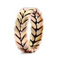 Pure Copper Braided Twist Eternity Natural Healing HandCrafted Ring Gift Jewelry for Men and Women